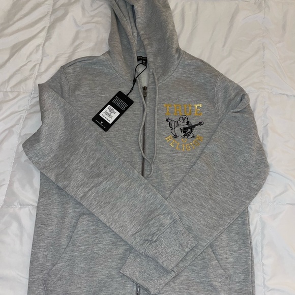 True Religion Sweaters Nwt Authentic True Religion Zipup Hoodie